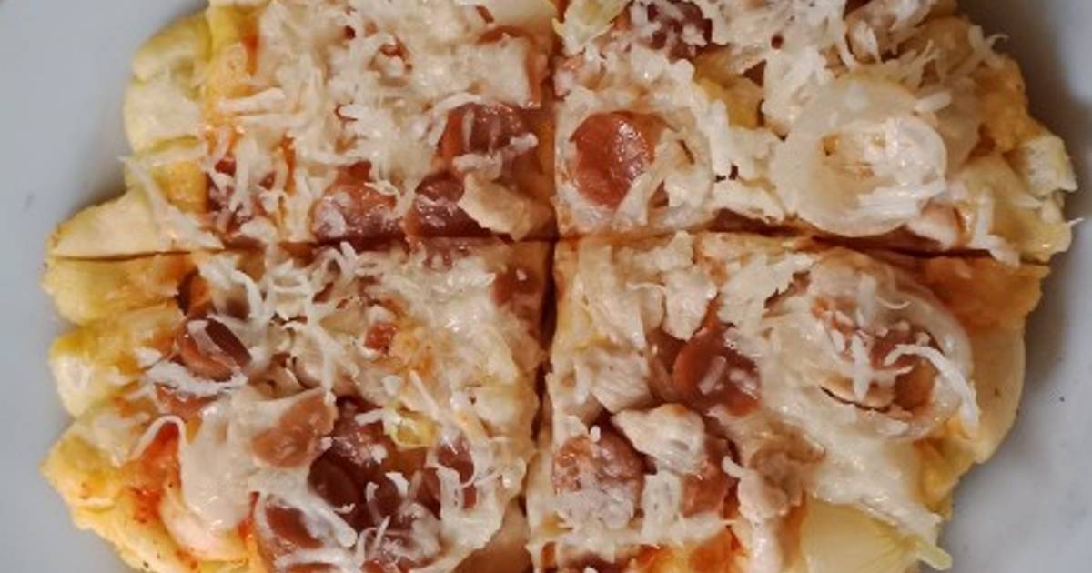 Resep Pizza Roti Tawar Teflon Oleh Anieka Nurul Cookpad