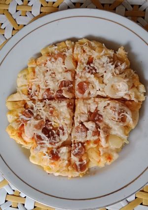 Foto resep Pizza roti tawar teflon