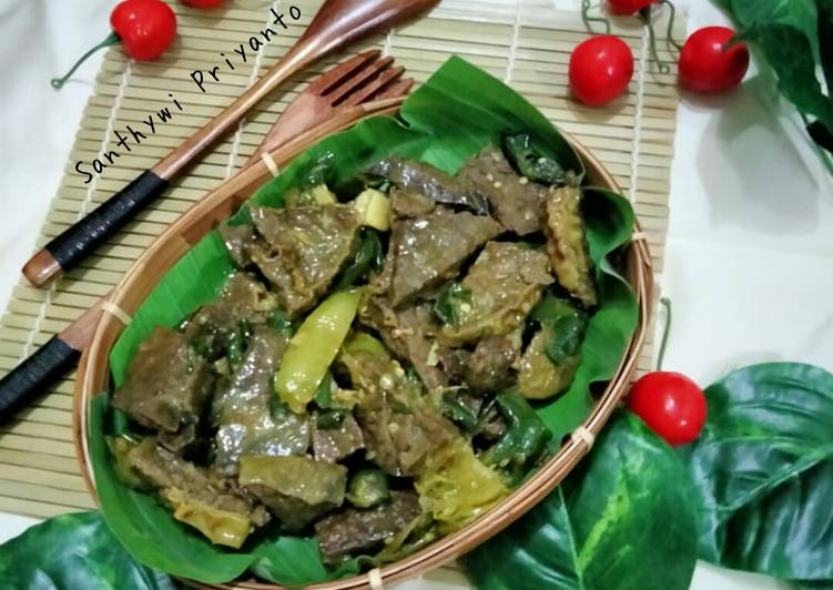 Langkah Mudah untuk Menyiapkan 185. Tumis Paru Cabe Ijo Anti Gagal