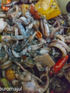 Foto resep Cumi kuah hitam