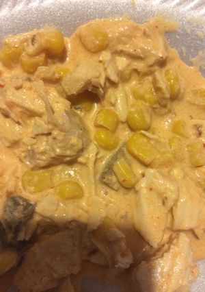 A picture of Chicken in Cream Sauce.