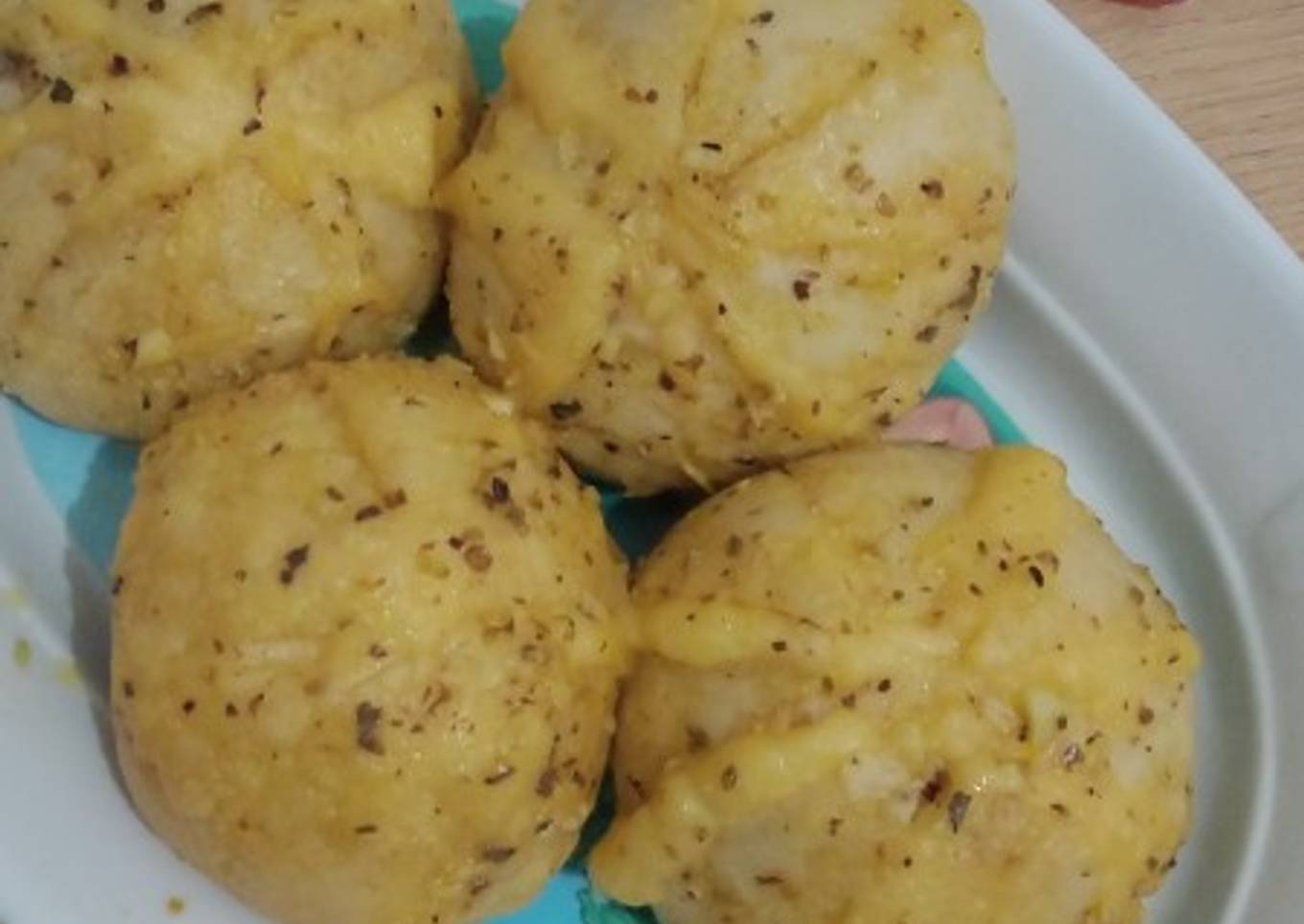 Korean Garlic Chesee Bread (pake teflon)