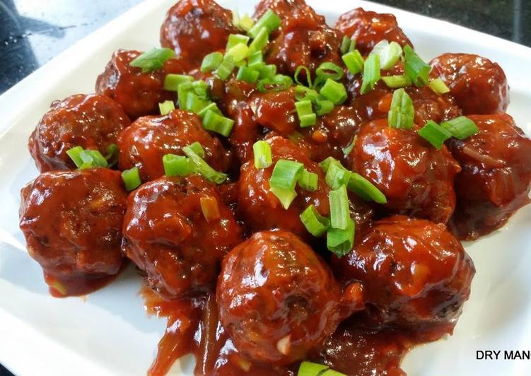 Recipe of Any-night-of-the-week Dry manchurian