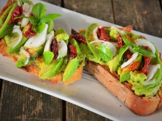 Vegetarian Avocado toast