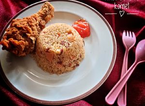 Foto resep Nasi goreng kornet (bumbu instan Pronas)