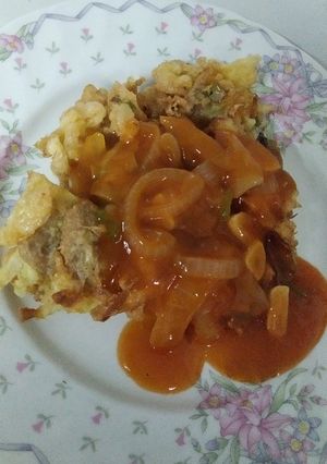 Foto resep Fu Yung Hai sesimplenya seadanya yang penting pakai hati masaknya #sedap