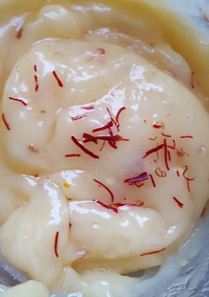 Une photo de Mayonnaise safranée
