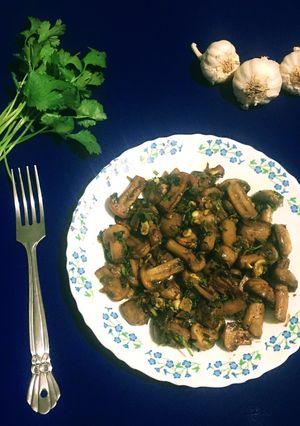 A picture of Garlic Mushroom.