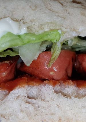 Foto principal de Bocadillo de Salchichas de Queso y Bacon!!😋🍽
