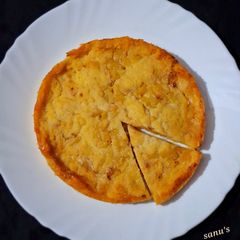 A picture of Apple Bread And Honey Pudding.