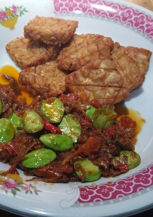 Foto resep Sambel teri pete