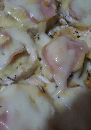 Una foto de Mini pizza de berenjenas