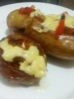 Una foto de Papas rellenas al horno