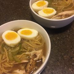 Crockpot Chicken Noodle Soup A picture of Crockpot Chicken Noodle Soup.