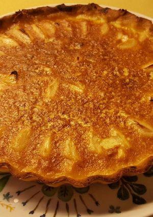 Una foto de Tarta de peras