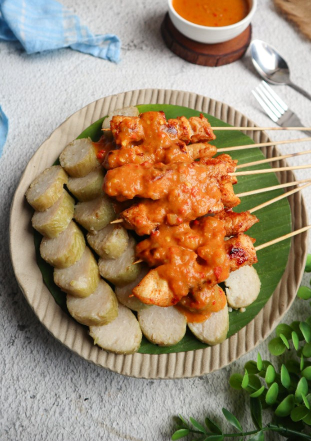 Foto resep Sate Ayam Bumbu Kari
