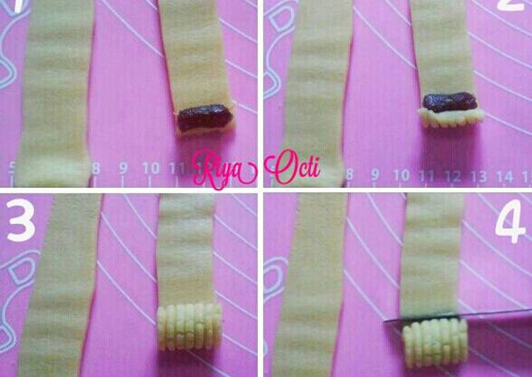 Cara Gampang Menyiapkan Nastar Gulung imut Anti Gagal