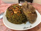 فريكة مفلفلة بموزات الخروف