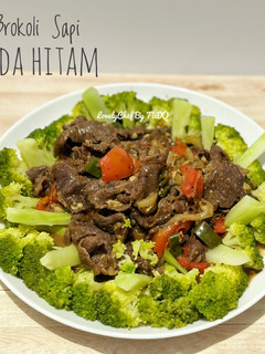 Foto resep Brokoli Sapi Lada Hitam