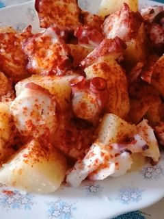 Una foto de Pulpo a Feira