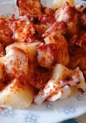 Una foto de Pulpo a Feira