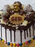 Epres csokis mascarponés torta #gluténmentes