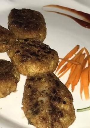 A picture of Lauki ke cutlet.