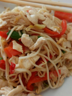 A picture of Yui inspired noodles.