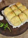 🧄 Pancitos brioche a la manteca de ajo y parmesano 🧄 Garlic-parmesano pull apart rolls 🧄 Tang zhong