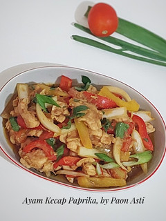 Foto resep Ayam Kecap Paprika