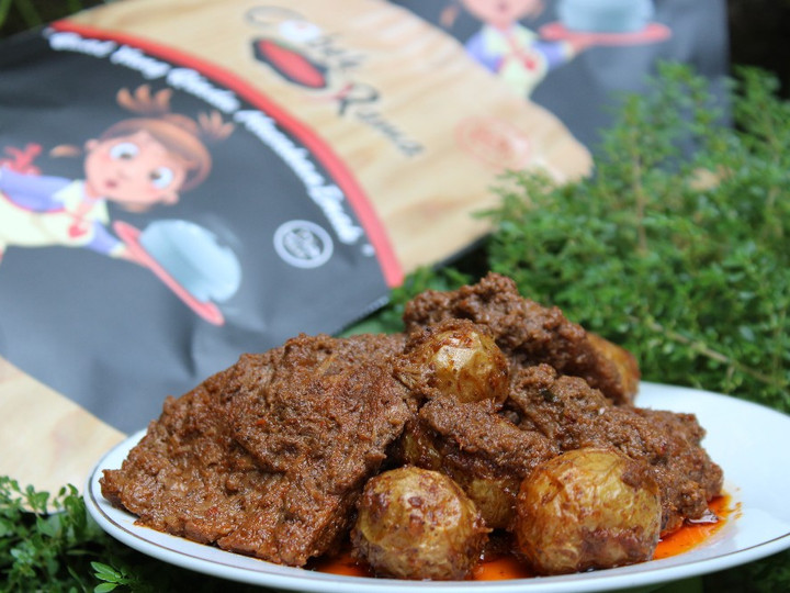 Resep Rendang Daging with Baby Potatoes (Kentang Kecil), Menggugah Selera