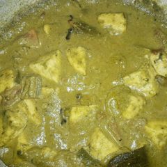 A picture of Palang paneer.