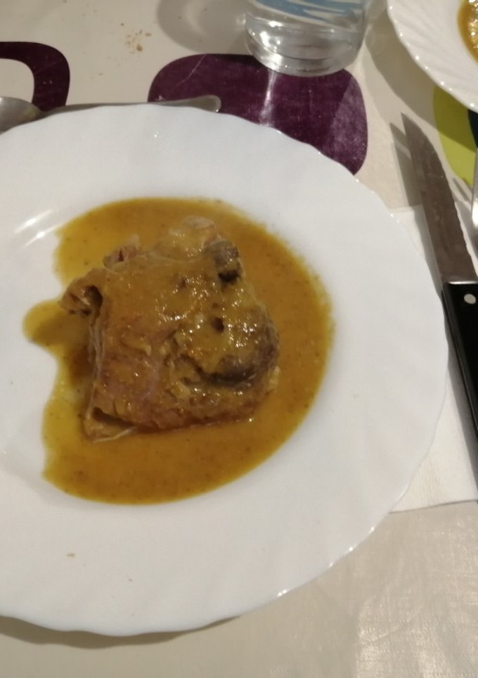 Una foto de Patorra en salsa