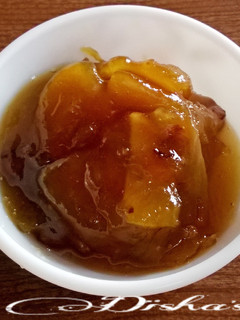 A picture of Raw Mango and Jaggery Chutney.