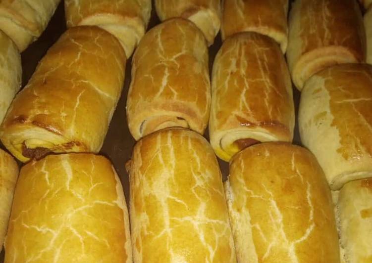 How to Make Appetizing Sausage rolls This is Secret Recipe  From Homemade !!