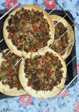 عکسی از دستور 🍕 پیتزا