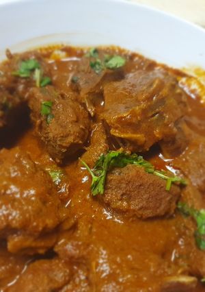 A picture of Beef Curry #mamataughtmewell.