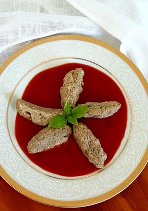 A picture of Eggplant and Spelt Flour Gnudi.