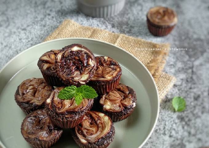 Resep Cream Cheese Brownie Bites Oleh Nova Rilandari - Cookpad