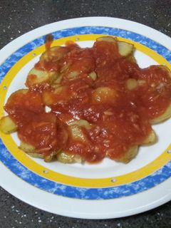 Una foto de Patatas a la brava