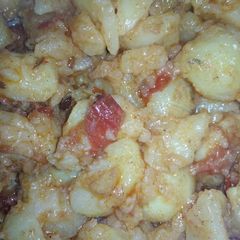 A picture of Jeera aloo ki sabji.