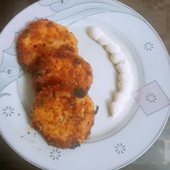 A picture of Shami Kabab❤.