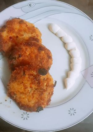 A picture of Shami Kabab❤.