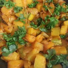 A picture of Kaddu ki sabji.