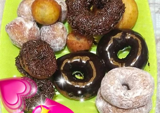 Donat kentang tanpa susu