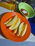 Rujak mangga bon cabe and mayonnaise