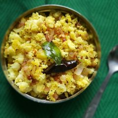 A picture of Idli Upma.
