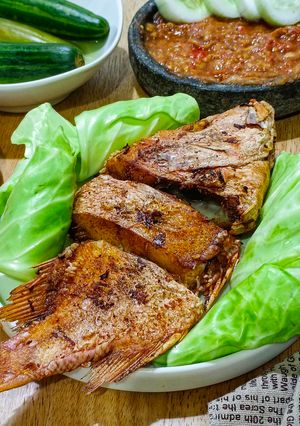 Foto resep Kakap Merah Goreng Sambal Tomat