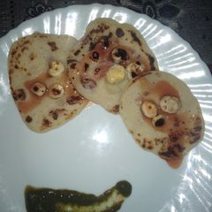 A picture of Makhana mini pancake.
