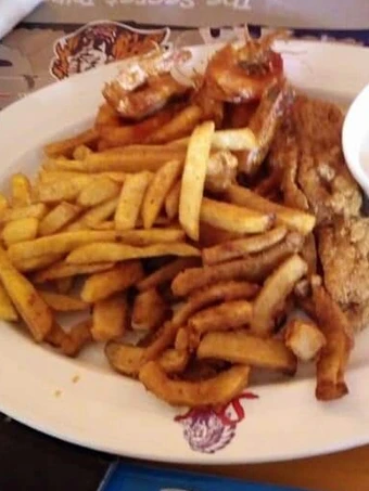 Easy Steps to Prepare Recipe Potato chips with fried egg that is Really Delicious, Addictive}